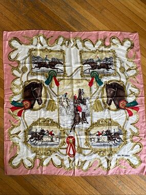 Junko Shimada silk carré scarf